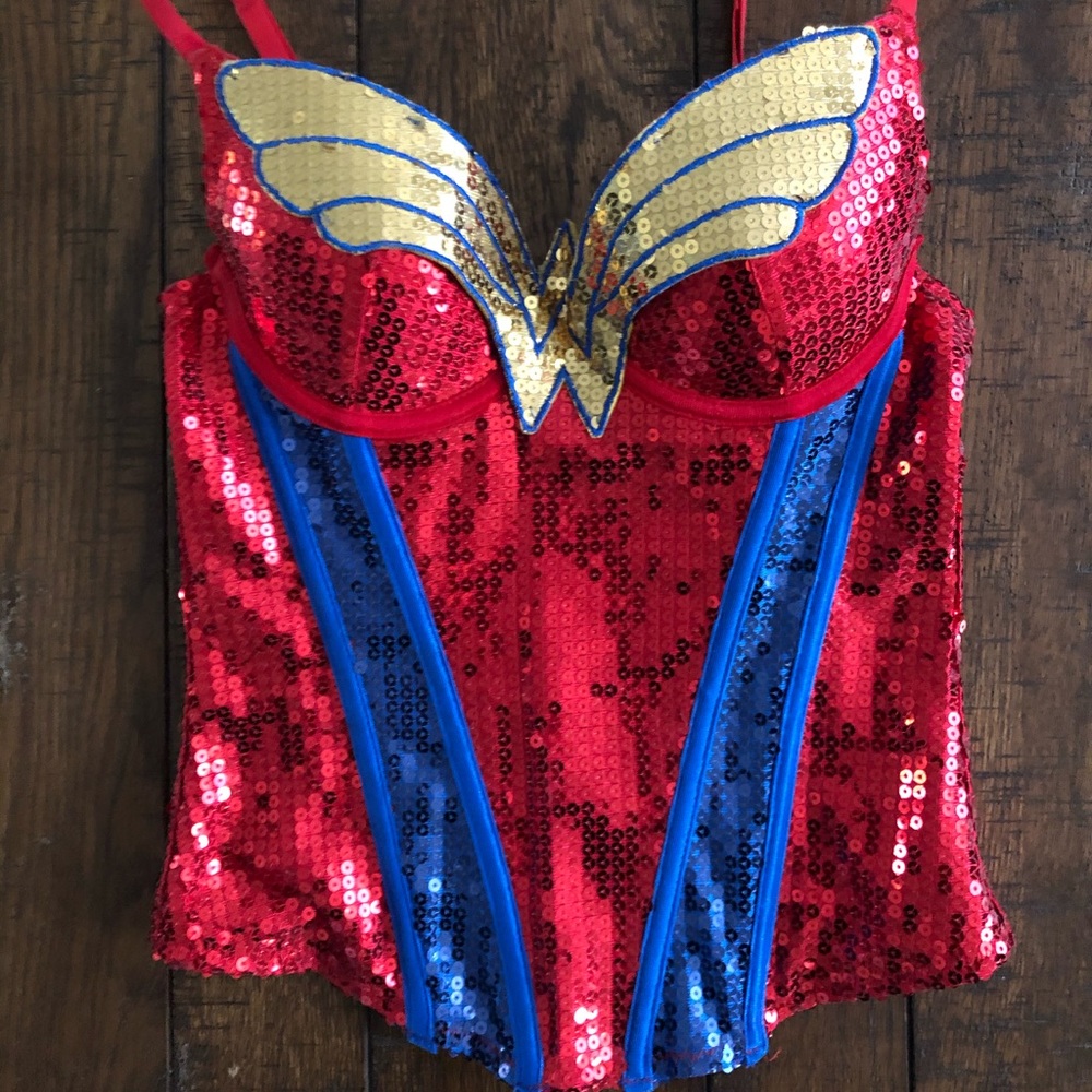 Wonder Woman Sequin Corset